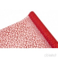 Chemin de table rouge pailleté 29 cm x 5 m - B00TPOA12E
